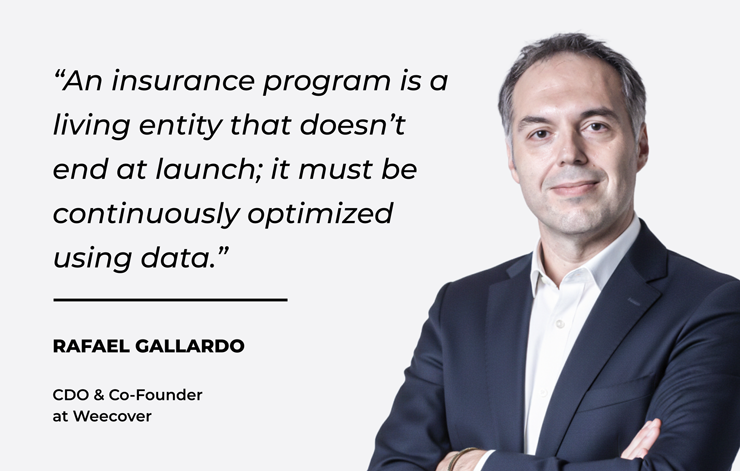 rafael gallardo chief digital oficer weecover